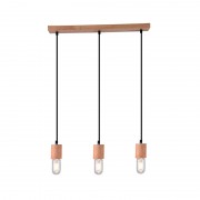 Pendul, Model Fiona, Lemn, 3 X E27, 230V, IP20, Abajur, Lemn, Elmark, 955FIONA3 Pendul, Model Fiona, Lemn, 3 X E27, 230V, IP20, Abajur, Lemn, Elmark, 955FIONA3