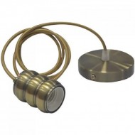 Pendul, Model Gauss, Bronz antic, 1 X E27, 230V, IP20, Abajur, Metal, Horoz, 0PDN-021-009-0001-021 Pendul, Model Gauss, Bronz antic, 1 X E27, 230V, IP20, Abajur, Metal, Horoz, 0PDN-021-009-0001-021