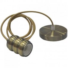 Pendul, Model Gauss, Bronz antic, 1 X E27, 230V, IP20, Abajur, Metal, Horoz, 0PDN-021-009-0001-021 Pendul, Model Gauss, Bronz antic, 1 X E27, 230V, IP20, Abajur, Metal, Horoz, 0PDN-021-009-0001-021