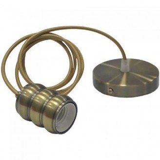 Pendul, Model Gauss, Bronz antic, 1 X E27, 230V, IP20, Abajur, Metal, Horoz, 0PDN-021-009-0001-021 Pendul, Model Gauss, Bronz antic, 1 X E27, 230V, IP20, Abajur, Metal, Horoz, 0PDN-021-009-0001-021