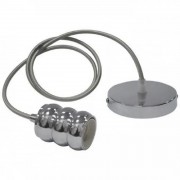 Pendul, Model Gauss, Crom, 1 X E27, 230V, IP20, Abajur, Metal, Horoz, 0PDN-021-009-0001-041 Pendul, Model Gauss, Crom, 1 X E27, 230V, IP20, Abajur, Metal, Horoz, 0PDN-021-009-0001-041