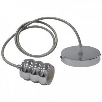Pendul, Model Gauss, Crom, 1 X E27, 230V, IP20, Abajur, Metal, Horoz, 0PDN-021-009-0001-041 Pendul, Model Gauss, Crom, 1 X E27, 230V, IP20, Abajur, Metal, Horoz, 0PDN-021-009-0001-041