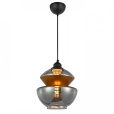 Pendul, Model Harmony-2, Negru, 1 X E27, 230V, IP20, Abajur, Sticla, Horoz, 0PDN-021-017-0002-010 Pendul, Model Harmony-2, Negru, 1 X E27, 230V, IP20, Abajur, Sticla, Horoz, 0PDN-021-017-0002-010