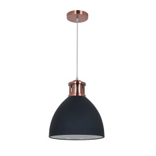 Pendul, Model Jason, Cupru, 1 X E27, 230V, IP20, Abajur, Metal, Elmark, 955JASON1/BK