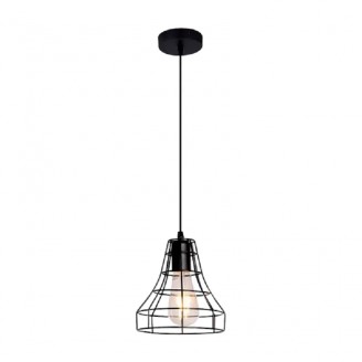 Pendul, Model Jill, Negru, 1 X E27, 230V, IP20, Abajur, Metal, Elmark, 955JILL1/BL - Vezi Detalii Complete Pendul, Model Jill, Negru, 1 X E27, 230V, IP20, Abajur, Metal, Elmark, 955JILL1/BL - imaginea produsului 955JILL1/BL din categoria Pendule