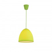 Pendul, Model Joy, Verde, 1 X E27, 230V, IP20, Abajur, Silicon, Elmark, 955JOY1/GR