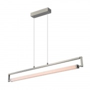 Pendul, Model Linus, Argintiu, 23W, 1610 lm, Lumina Calda, 3000K, 230V, Abajur, Plastic, IP40, Elmark, 955LINUS1P Pendul, Model Linus, Argintiu, 23W, 1610 lm, Lumina Calda, 3000K, 230V, Abajur, Plastic, IP40, Elmark, 955LINUS1P