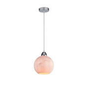 Pendul, Model Marble-1A, Crom, 1 X E27, 230V, IP20, Abajur, Sticla, Elmark, 955MARBLE1A/WH Pendul, Model Marble-1A, Crom, 1 X E27, 230V, IP20, Abajur, Sticla, Elmark, 955MARBLE1A/WH