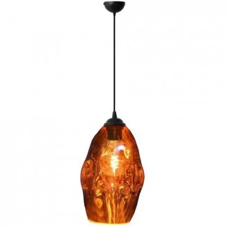 Pendul, Model Meteor, Negru, 1 X E27, 230V, IP20, Abajur, Sticla, Horoz, 0PDN-021-014-0002-020 - imaginea produsului 0PDN-021-014-0002-020 din categoria Pendule