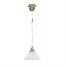 Pendul, Model Molly, Auriu Antic, 1 X E27, 230V, IP20, Abajur, Sticla, Elmark, 955MOLLY1P/AB