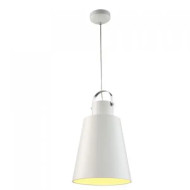 Pendul, Model Nova, Alb, 5W, 300 lm, Lumina Neutra, 4000K, 230V, Abajur, Metal, IP20, Horoz, 0PDN-020-003-0005-010 Pendul, Model Nova, Alb, 5W, 300 lm, Lumina Neutra, 4000K, 230V, Abajur, Metal, IP20, Horoz, 0PDN-020-003-0005-010