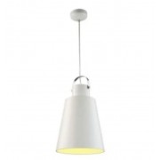 Pendul, Model Nova, Alb, 5W, 300 lm, Lumina Neutra, 4000K, 230V, Abajur, Metal, IP20, Horoz, PNDLMP-0876005012 Pendul, Model Nova, Alb, 5W, 300 lm, Lumina Neutra, 4000K, 230V, Abajur, Metal, IP20, Horoz, PNDLMP-0876005012