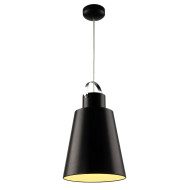 Pendul, Model Nova, Negru, 5W, 300 lm, Lumina Neutra, 4000K, 230V, Abajur, Metal, IP20, Horoz, 0PDN-020-003-0005-030 Pendul, Model Nova, Negru, 5W, 300 lm, Lumina Neutra, 4000K, 230V, Abajur, Metal, IP20, Horoz, 0PDN-020-003-0005-030