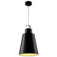 Pendul, Model Nova, Negru, 6W, 300 lm, Lumina Neutra, 4000K, 230V, Abajur, Metal, IP20, Horoz, 0PDN-020-003-0006-030 Pendul, Model Nova, Negru, 6W, 300 lm, Lumina Neutra, 4000K, 230V, Abajur, Metal, IP20, Horoz, 0PDN-020-003-0006-030