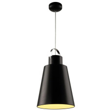 Pendul, Model Nova, Negru, 6W, 300 lm, Lumina Neutra, 4000K, 230V, Abajur, Metal, IP20, Horoz, 0PDN-020-003-0006-030