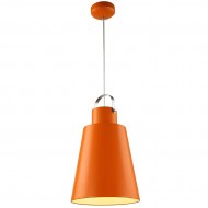 Pendul, Model Nova, Portocaliu, 6W, 300 lm, Lumina Neutra, 4000K, 230V, Abajur, Metal, IP20, Horoz, 0PDN-020-003-0006-050 Pendul, Model Nova, Portocaliu, 6W, 300 lm, Lumina Neutra, 4000K, 230V, Abajur, Metal, IP20, Horoz, 0PDN-020-003-0006-050