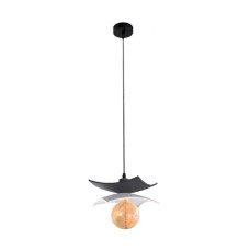 Pendul, Model Robby, Negru, 1 X E27, 230V, IP40, Abajur, Plastic, Elmark, 955ROBBY1/BL Pendul, Model Robby, Negru, 1 X E27, 230V, IP40, Abajur, Plastic, Elmark, 955ROBBY1/BL