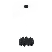 Pendul, Model Rocco, Negru, 1 X E27, 230V, IP40, Abajur, Plastic, Elmark, 955ROCCO1/BL Pendul, Model Rocco, Negru, 1 X E27, 230V, IP40, Abajur, Plastic, Elmark, 955ROCCO1/BL