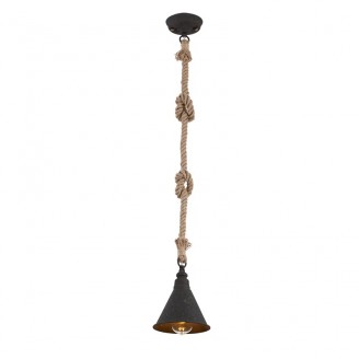 Pendul, Model Rope, Negru, 1 X E27, 230V, IP20, Abajur, Metal, Elmark, 955ROPE1P - Vezi Detalii Complete Pendul, Model Rope, Negru, 1 X E27, 230V, IP20, Abajur, Metal, Elmark, 955ROPE1P - imaginea produsului 955ROPE1P din categoria Pendule