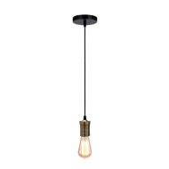 Pendul, Model Sailor-12, Auriu, 1 X E27, 230V, IP20, Abajur, Metal, Elmark, 955SAILOR12/G