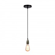 Pendul, Model Sailor-14, Negru, 1 X E27, 230V, IP20, Abajur, Metal, Elmark, 955SAILOR14/AB