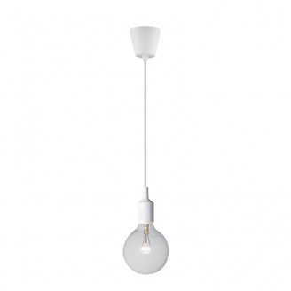 Pendul, Model Sailor-16, Alb, 1 X E27, 230V, IP20, Abajur, Silicon, Elmark, 955SAILOR16/WH - imaginea produsului 955SAILOR16/WH din categoria Pendule