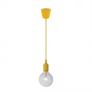 Pendul, Model Sailor-16, Galben, 1 X E27, 230V, IP20, Abajur, Silicon, Elmark, 955SAILOR16/Y
