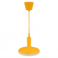 Pendul, Model Sembol, Galben, 12W, 850 lm, Lumina Neutra, 4000K, 230V, Abajur, Plastic, IP20, Horoz, 0PDN-020-006-0012-020 Pendul, Model Sembol, Galben, 12W, 850 lm, Lumina Neutra, 4000K, 230V, Abajur, Plastic, IP20, Horoz, 0PDN-020-006-0012-020