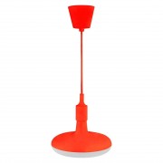 Pendul, Model Sembol, Rosu, 12W, 850 lm, Lumina Neutra, 4000K, 230V, Abajur, Plastic, IP20, Horoz, 0PDN-020-006-0012-050 Pendul, Model Sembol, Rosu, 12W, 850 lm, Lumina Neutra, 4000K, 230V, Abajur, Plastic, IP20, Horoz, 0PDN-020-006-0012-050