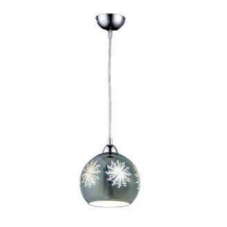 Pendul, Model Shade, Multiculoare, 1 X E27, 230V, IP20, Abajur, Sticla, Elmark, 91SHADE3DR4 Pendul, Model Shade, Multiculoare, 1 X E27, 230V, IP20, Abajur, Sticla, Elmark, 91SHADE3DR4