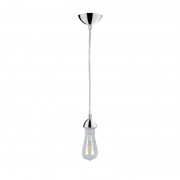 Pendul, Model Silicon, Crom, 1 X E27, 230V, IP20, Abajur, Metal, Elmark, 9527100