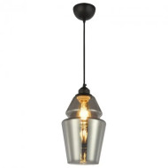 Pendul, Model Spark-1, Negru, 1 X E27, 230V, IP20, Abajur, Sticla, Horoz, 0PDN-021-016-0001-010 Pendul, Model Spark-1, Negru, 1 X E27, 230V, IP20, Abajur, Sticla, Horoz, 0PDN-021-016-0001-010