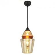 Pendul, Model Spark-2, Negru, 1 X E27, 230V, IP20, Abajur, Sticla, Horoz, 0PDN-021-016-0002-020 Pendul, Model Spark-2, Negru, 1 X E27, 230V, IP20, Abajur, Sticla, Horoz, 0PDN-021-016-0002-020