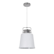 Pendul, Model Tedd, Alb, 1 X E27, 230V, IP20, Abajur, Metal, Elmark, 955TEDD1P/WH