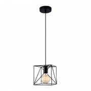 Pendul, Model Teri, Negru, 1 X E27, 230V, IP20, Abajur, Metal, Elmark, 955TERI1/BL Pendul, Model Teri, Negru, 1 X E27, 230V, IP20, Abajur, Metal, Elmark, 955TERI1/BL
