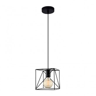 Pendul, Model Teri, Negru, 1 X E27, 230V, IP20, Abajur, Metal, Elmark, 955TERI1/BL Pendul, Model Teri, Negru, 1 X E27, 230V, IP20, Abajur, Metal, Elmark, 955TERI1/BL