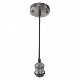 Pendul, Model Tesla, Crom, 1 X E27, 230V, IP20, Abajur, Metal, Horoz, 0PDN-021-003-0001-040 Pendul, Model Tesla, Crom, 1 X E27, 230V, IP20, Abajur, Metal, Horoz, 0PDN-021-003-0001-040