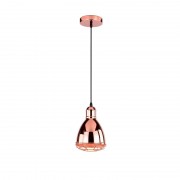 Pendul, Model Tyler-1A, Cupru, 1 X E27, 230V, IP20, Abajur, Metal, Elmark, 955TYLER1A/Cu Pendul, Model Tyler-1A, Cupru, 1 X E27, 230V, IP20, Abajur, Metal, Elmark, 955TYLER1A/Cu