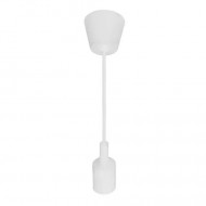 Pendul, Model Volta, Alb, 1 X E27, 230V, IP20, Abajur, Plastic, Horoz, 0PDN-021-001-0001-030