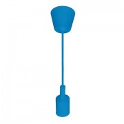 Pendul, Model Volta, Albastru, 1 X E27, 230V, IP20, Abajur, Plastic, Horoz, 0PDN-021-001-0001-040