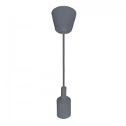 Pendul, Model Volta, Gri, 1 X E27, 230V, IP20, Abajur, Plastic, Horoz, 0PDN-021-001-0001-060