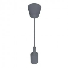 Pendul, Model Volta, Gri, 1 X E27, 230V, IP20, Abajur, Plastic, Horoz, 0PDN-021-001-0001-061