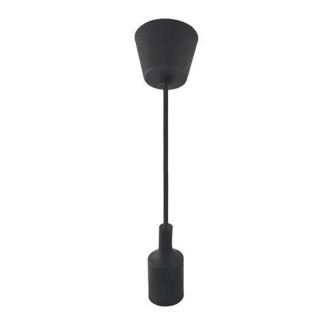Pendul, Model Volta, Negru, 1 X E27, 230V, IP20, Abajur, Plastic, Horoz, 0PDN-021-001-0001-020 Pendul, Model Volta, Negru, 1 X E27, 230V, IP20, Abajur, Plastic, Horoz, 0PDN-021-001-0001-020