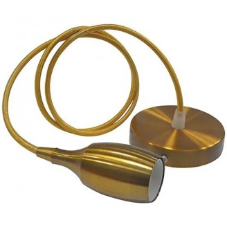 Pendul, Model Weber, Auriu, 1 X E27, 230V, IP20, Abajur, Metal, Horoz, 0PDN-021-008-0001-031 Pendul, Model Weber, Auriu, 1 X E27, 230V, IP20, Abajur, Metal, Horoz, 0PDN-021-008-0001-031