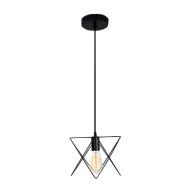 Pendul, Model Ida, Negru, 1 X E27, 230V, IP20, Abajur, Metal, Elmark, 955IDA1/BL Pendul, Model Ida, Negru, 1 X E27, 230V, IP20, Abajur, Metal, Elmark, 955IDA1/BL
