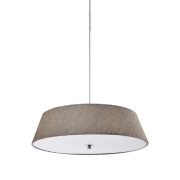 Pendul, Model Yvonne, Maro, 3 X E27, 230V, IP20, Abajur, Plastic, Elmark, 955YVONNE1S/BR