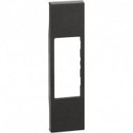 Placa, Modulara, pentru, RJ11/RJ45, 1M, Neagra, Bticino, Living, Now, KG07
