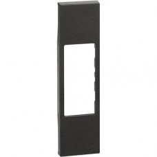 Placa, Modulara, pentru, RJ11/RJ45, 1M, Neagra, Bticino, Living, Now, KG07