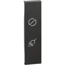 Placa, Modulara, pentru, Intrerupator, Hotel, 1M, Negru, Bticino, Living, Now, KG11H Placa, Modulara, pentru, Intrerupator, Hotel, 1M, Negru, Bticino, Living, Now, KG11H