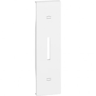 Placa, Modulara, pentru, intrerupator, stor, 1M, Alb, Bticino, Living, Now, KW06